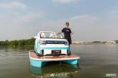 Mobil Listrik Termurah di Dunia Wuling Diubah Jadi Speed Boat
