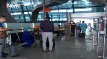 Layanan Transportasi Kembali Dibuka, Bandara Soekarno-Hatta Terpantau Sepi