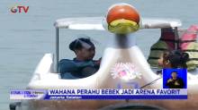 Menikmati Wahana Perahu Bebek Bersama Keluarga di Setu Babakan