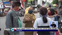 Remaja Muda Ngotot saat Terjaring Razia Masker Jakarta Pusat