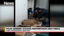 Gudang Penyimpanan Obat Keras di Kawasan Tangerang Digerebek Polisi