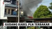 Gudang Kabel Milik PLN di Kalideres Terbakar