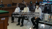 Tiga Petinggi Sunda Empire Divonis 2 Tahun Penjara