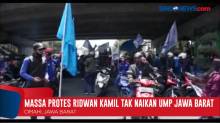 Massa Protes Ridwan Kamil Tak Naikan UMP Jawa Barat