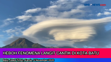 Heboh Fenomena Langit Cantik di Kota Batu, Malang