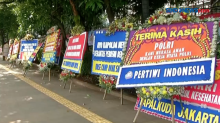 Karangan Bunga Dukungan hingga Curhat Banjiri Polda Metro Jaya