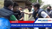 Polisi Bekuk Pencuri Bermodus Dorong Motor di Kebon Jeruk