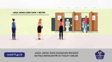 Tips Aman Menggunakan Toilet Umum di Masa Pandemi