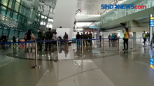 Sehari Sebelum WNA Dilarang Masuk Indonesia, Bandara Soetta Terpantau Sepi