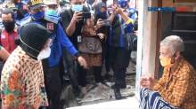 Mensos Risma Kunjungi Bekas Lokalisasi Balong Cangkring, Mojokerto