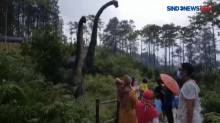 Taman Dinosaurus di Purbalingga, Serasa Balik Ke Zaman Purba