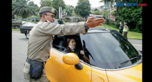 Ayu Ting Ting Terjaring Razia Ganjil Genap di Kota Bogor