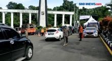 Puluhan Kendaraan Terjaring Aturan Ganjil Genap di Bogor