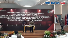 Jakarta, KPU dan Kemenkes Jalin Kerja Sama Pemanfaatan Data Pemilih untuk Vaksinasi Covid