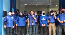 Lawan KLB Deli Serdang, DPD Partai Demokrat Gelar Aksi Cap Jempol
