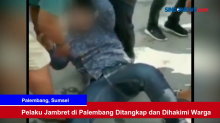 Pelaku Jambret di Palembang Ditangkap dan Dihakimi Warga