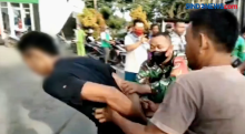 Pria Lempar Korek Api ke SPBU Diamankan Warga di Tangerang