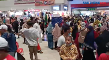 Jelang Ramadan, Pasar Tanah Abang Ramai Pembeli