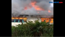Bangunan Sekolah Dasar Ludes Terbakar