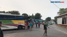 Ada 100 Bus Berstiker di Terminal Kalideres yang Boleh Beroperasi saat Larangan Mudik