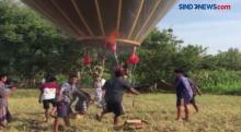 Perayaan Lebaran, Balon Udara Raksasa Warga Ponorogo Dirazia Polisi