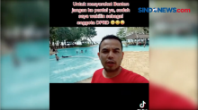 Viral! Video Konyol Anggota DPRD Larang Libur, Namun Dirinya Sedang di Pantai