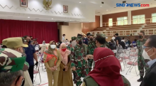 Panglima TNI Sidak Pelaksanaan PPKM Mikro dan Vaksinasi Massal di 3 Titik Wilayah Jaktim
