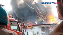 Kebakaran Rumah dan Tempat Penjualan Gas di Pulo Gadung