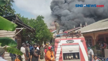 Kebakaran Permukiman Padat Penduduk di Kabupaten Lingga, Riau