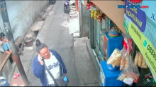 Aksi Emak-Emak Curi 20 Pack Rokok di Warung Terekam CCTV