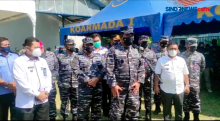 Wakasal Sidak Serbuan Vaksin TNI AL di Komplek Sukamanah Jonggol