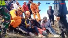 Terjatuh, Dua Pendaki Gunung Batur Terjebak di Pinggir Jurang