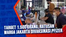 Target 1.500 Orang, Ratusan Warga Jakarta Divaksinasi Pfizer