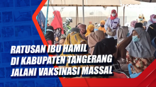 Ratusan Ibu Hamil di Kabupaten Tangerang Jalani Vaksinasi Massal