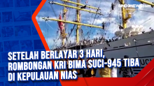 Setelah Berlayar 3 Hari, Rombongan KRI Bima Suci-945 Tiba di Kepulauan Nias