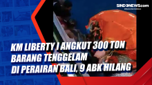 KM Liberty I Angkut 300 Ton Barang Tenggelam di Perairan Bali, 9 ABK Hilang