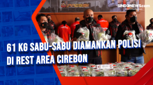 61 Kg Sabu-sabu Diamankan Polisi di Rest Area Cirebon