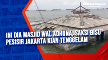 Ini Dia Masjid Wal Adhuna, Saksi Bisu Pesisir Jakarta Kian Tenggelam
