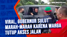 Viral, Gubernur Sulut Marah-marah karena Warga Tutup Akses Jalan