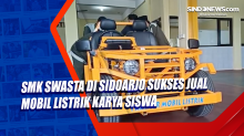 SMK Swasta di Sidoarjo Sukses Jual Mobil Listrik Karya Siswa