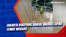 Jakarta Dikepung Banjir, Warga Lapor Lewat Medsos