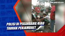 Polisi di Pekanbaru, Riau Tabrak Penjambret