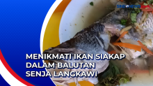 Menikmati Ikan Siakap dan Sambal Khas Malaysia dalam Balutan Pemandangan Senja Langkawi