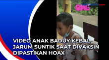 Video Anak Baduy Kebal Jarum Suntik saat Divaksin Dipastikan Hoax
