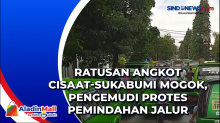 Ratusan Angkot Cisaat-Sukabumi Mogok, Pengemudi Protes Pemindahan Jalur