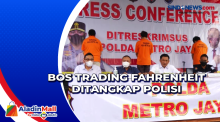 Bos Trading Fahrenheit Ditangkap Polisi