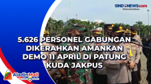 5.626 Personel Gabungan Dikerahkan Amankan Demo 11 April di Patung Kuda Jakpus