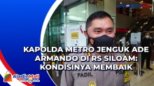 Kapolda Metro Jenguk Ade Armando di RS Siloam: Kondisinya Membaik