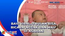 Bayi Viral, 3 Bulan Bisa Bicara Nggak dan Mau  di Asahan