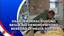 KSAD Jenderal Dudung Besuk AM Hendropriyono Beredar di Media Sosial